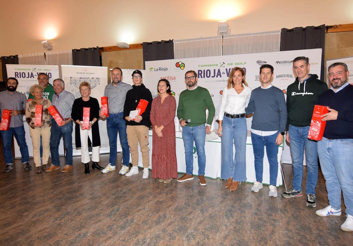 Entrega de premios del Torneo Rioja&amp;Gof Ramón Bilbao