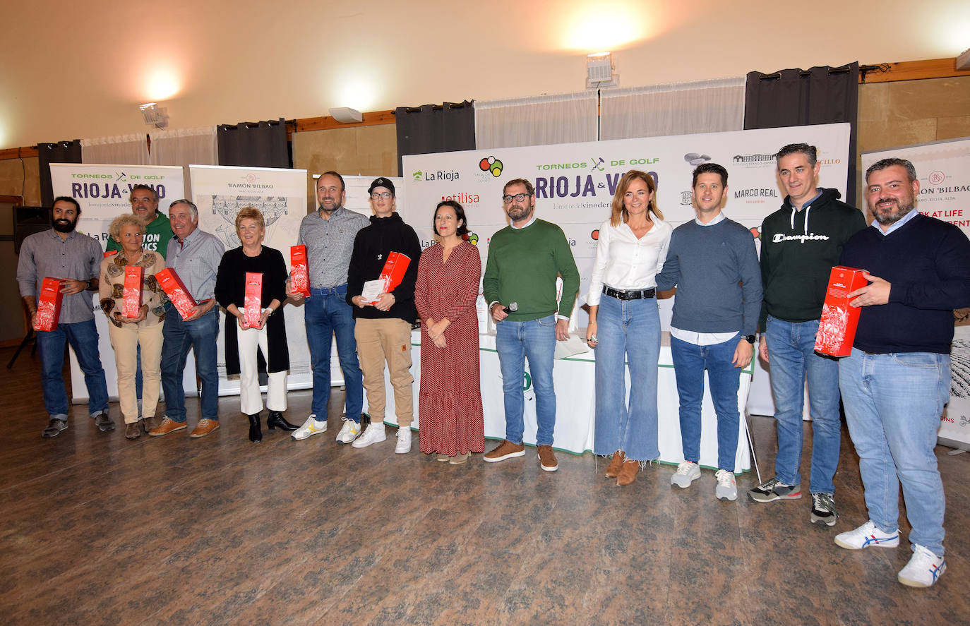 Entrega de premios del Torneo Rioja&amp;Gof Ramón Bilbao