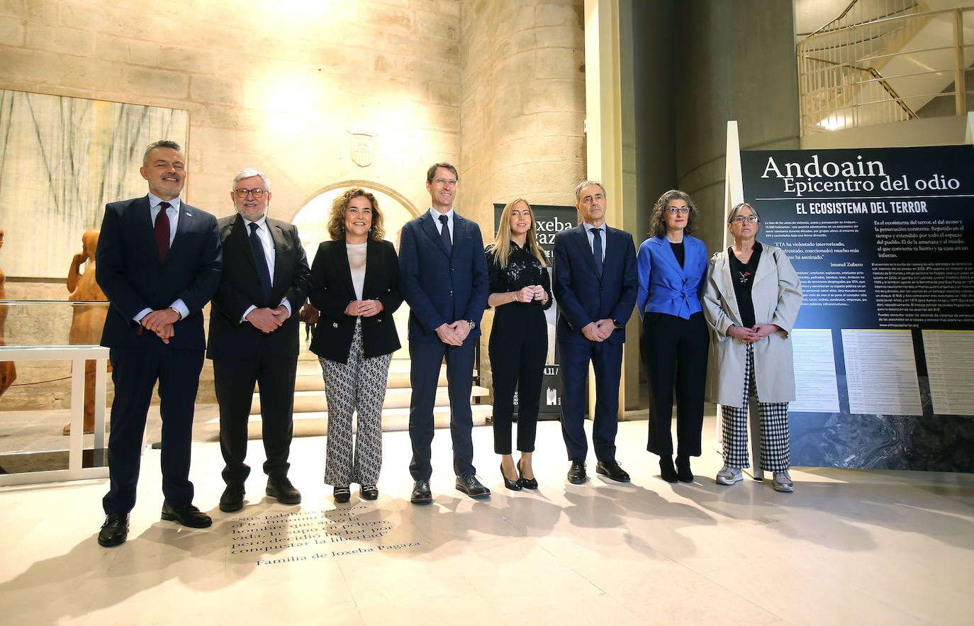 &#039;Un grito de libertad&#039;, exposición sobre Joxeba Pagaza en en Parlamento