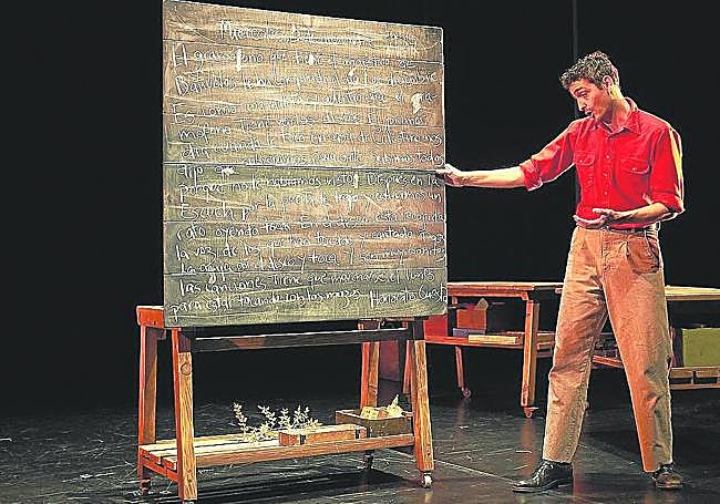 Sergi Torrecilla, en el papel del maestro Antoni Benaiges.