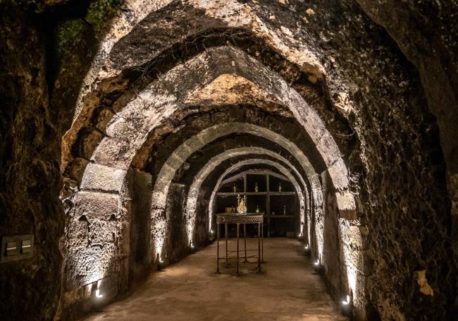 El arco ojivales uno de los signos distintivos del calado de Cor de Mei.