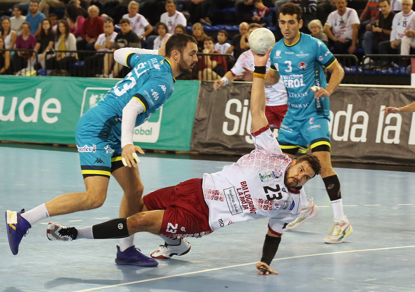 Triunfo del Ciudad de Logroño ante Nava