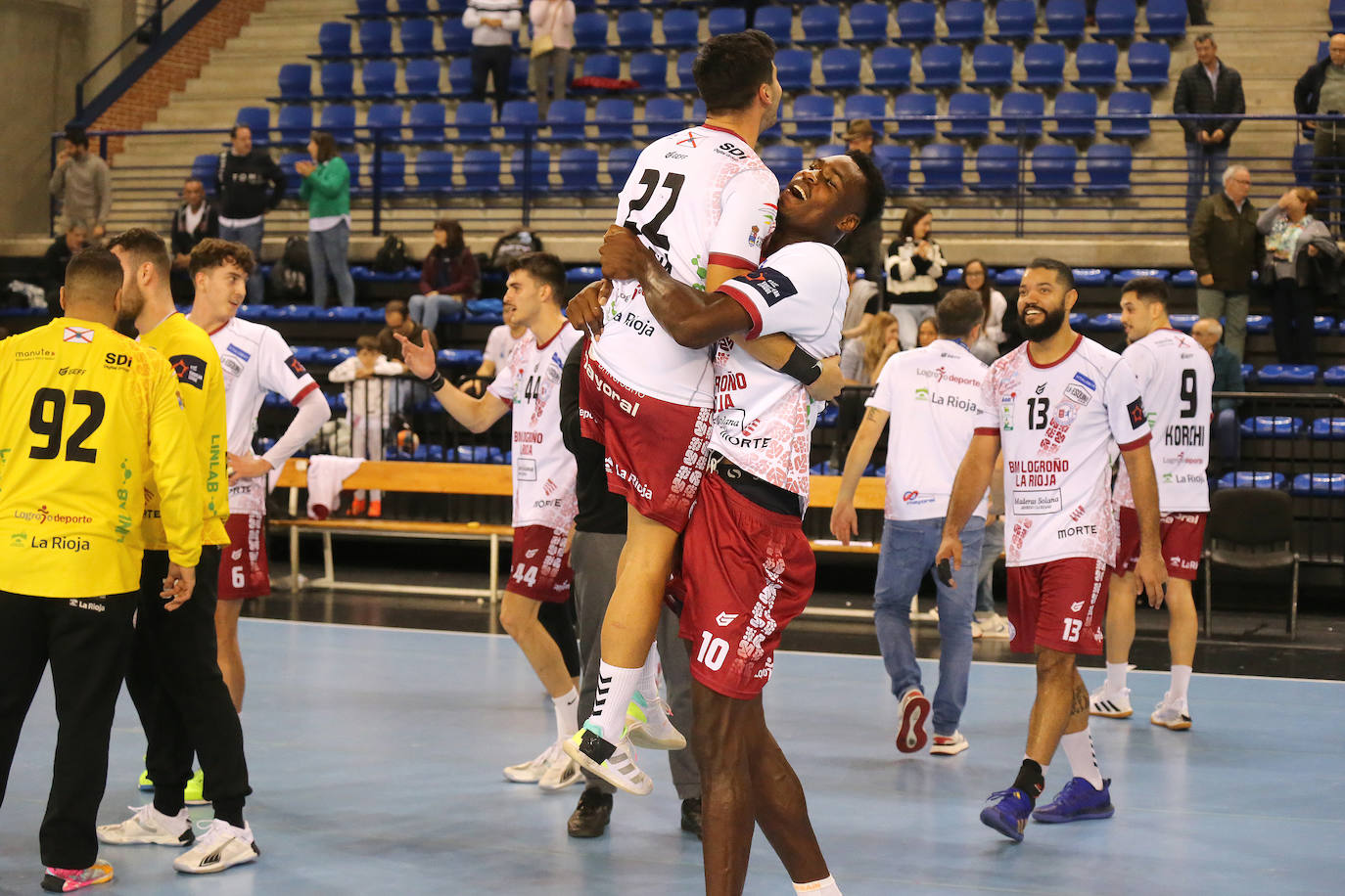 Triunfo del Ciudad de Logroño ante Nava
