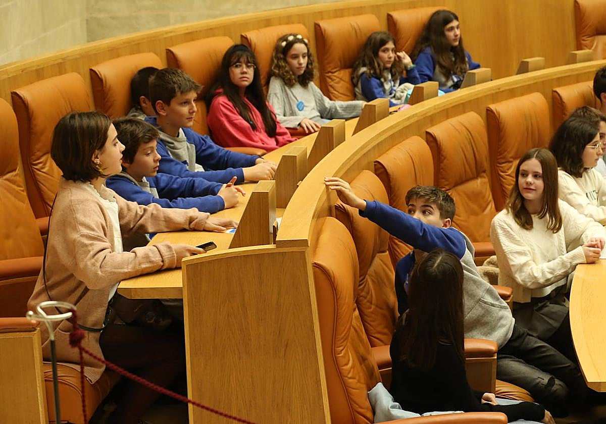 Un momento del pleno.