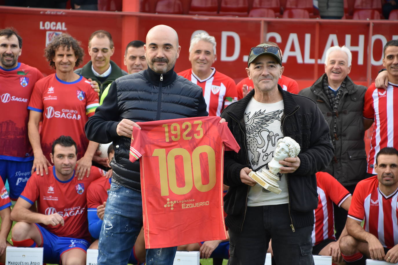 Calahorra-Athletic veteranos, en el centenario rojillo