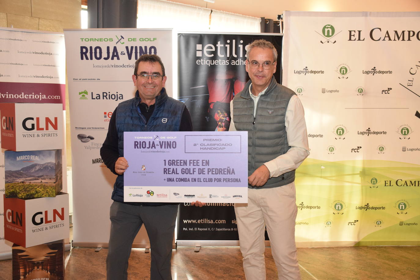 Entrega de premios del torneo Marco Real