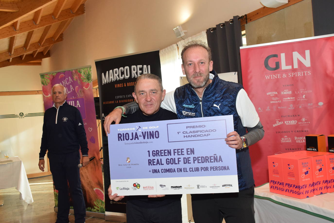 Entrega de premios del torneo Marco Real