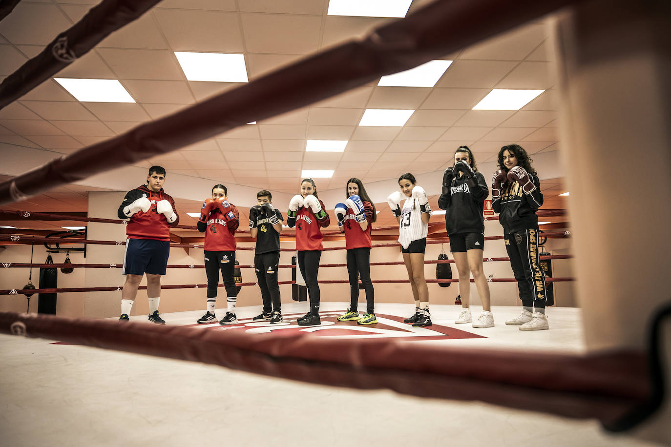 El boxeo triunfa entre las jóvenes riojanas