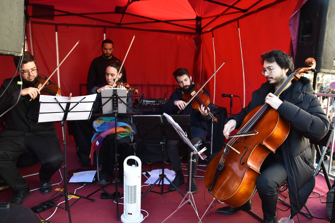 Mercado navideño en Calahorra