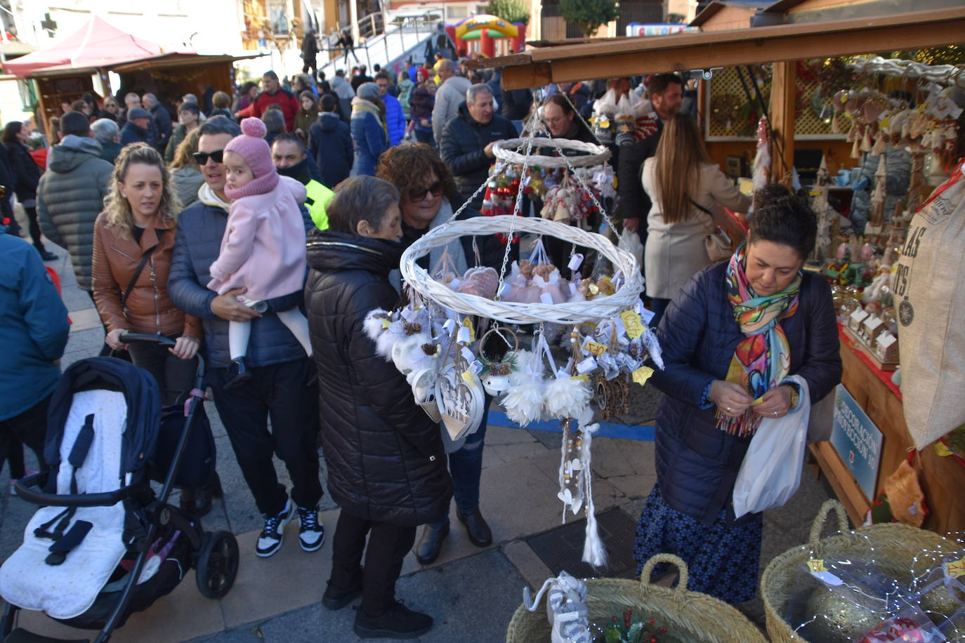 Mercado navideño en Calahorra