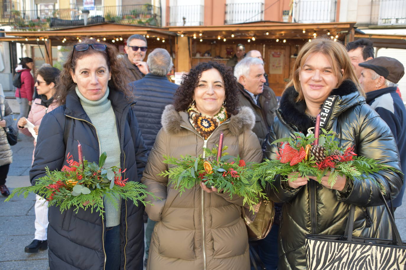 Mercado navideño en Calahorra