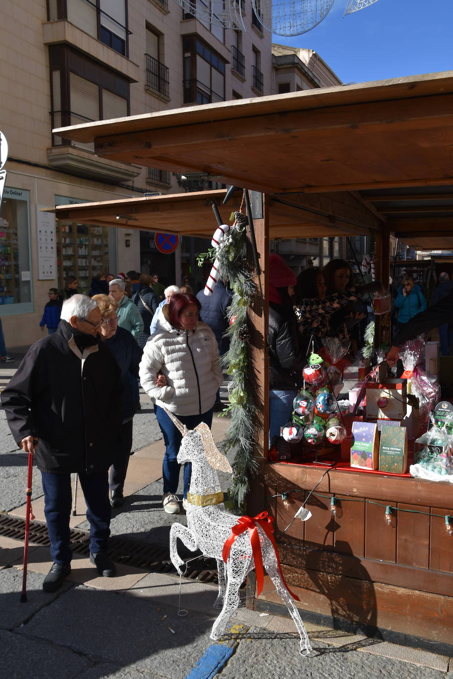 Mercado navideño en Calahorra