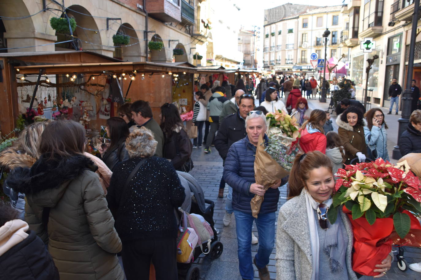 Mercado navideño en Calahorra