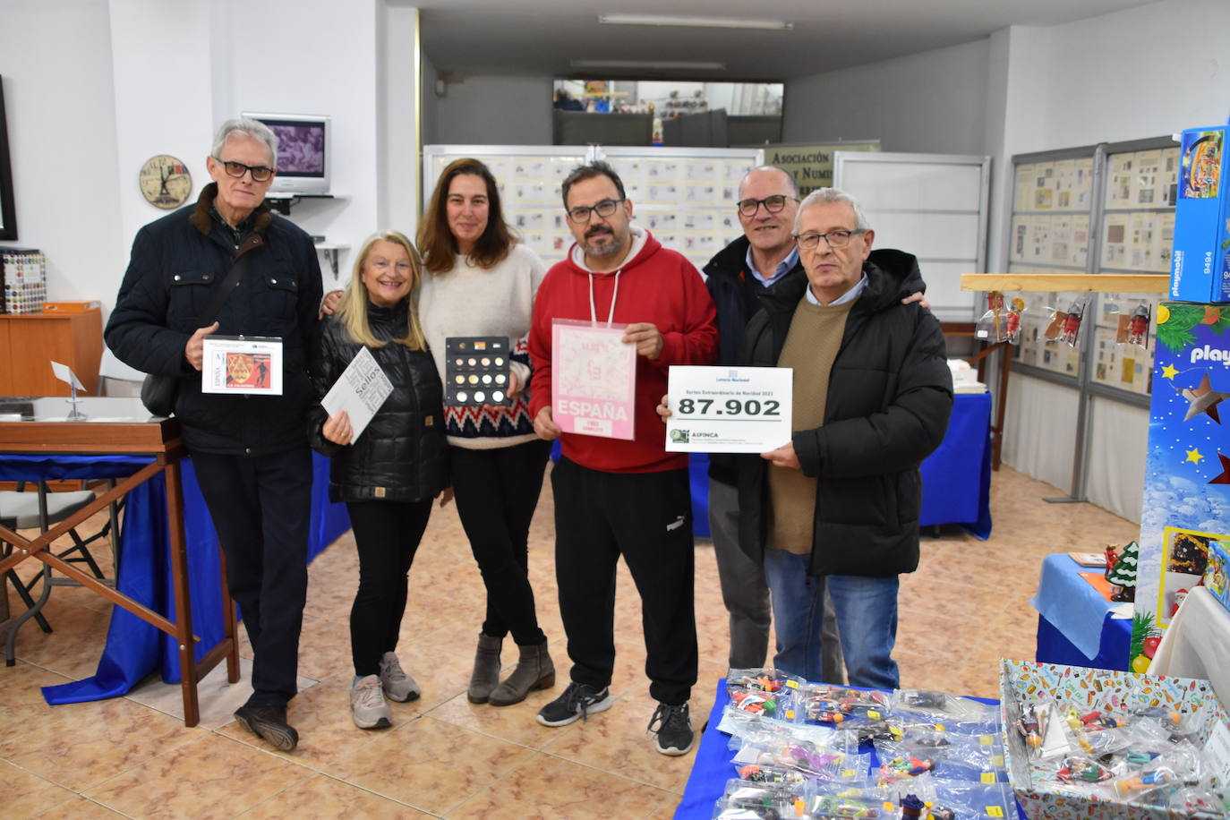 Mercado navideño en Calahorra
