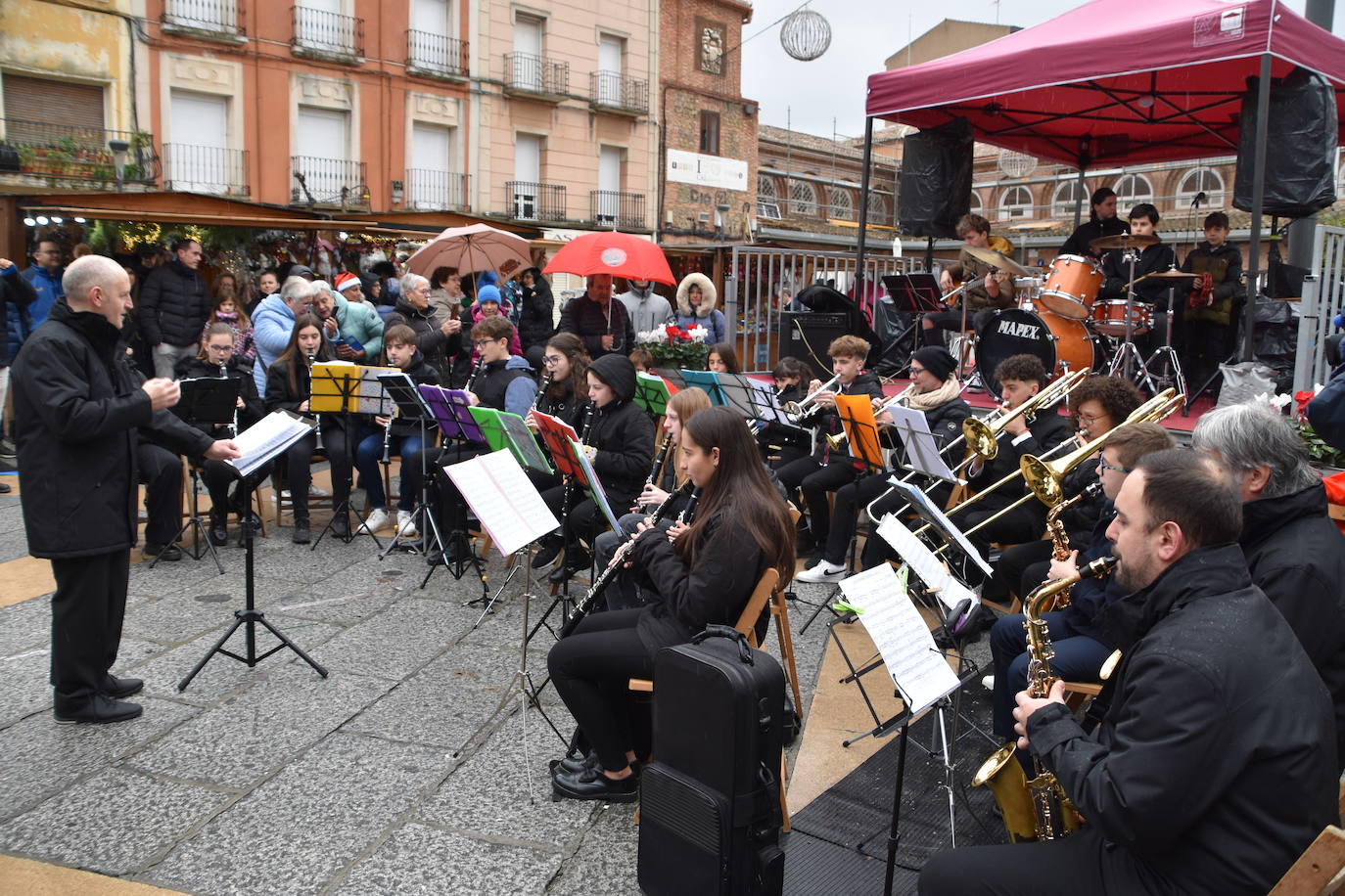 Mercado navideño en Calahorra