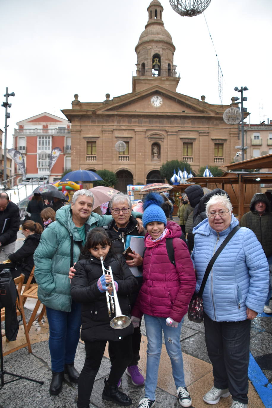 Mercado navideño en Calahorra