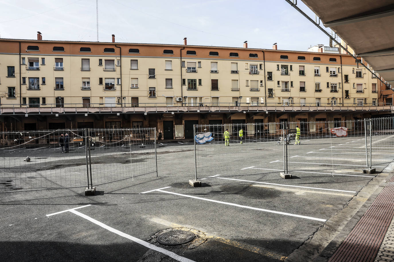 El aparcamiento entrará en servicio, en principio, a primera hora del próximo jueves.