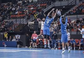 Ponciano durante el partido.