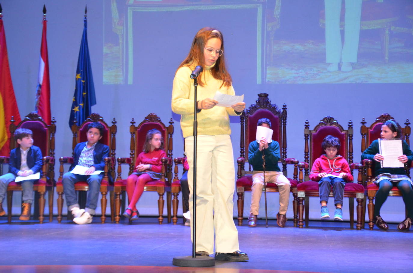 Pleno infantil en Calahorra por la Constitución