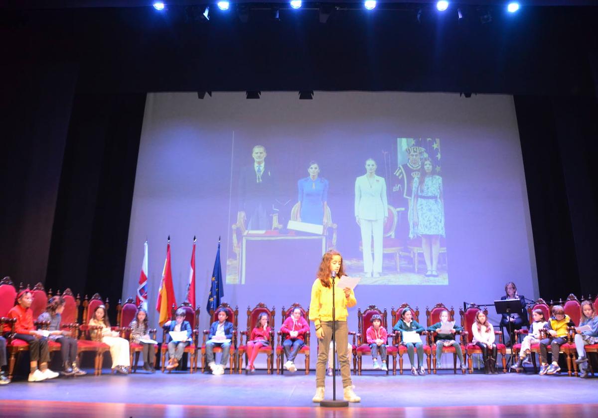 Pleno infantil en Calahorra por la Constitución