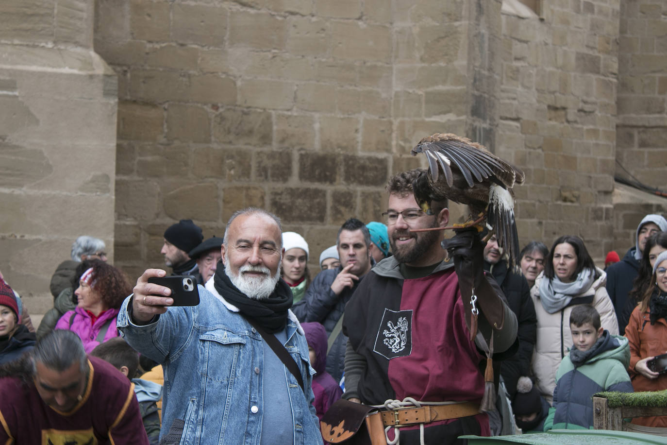 Las ferias de Santo Domingo continúan bajo la lluvia