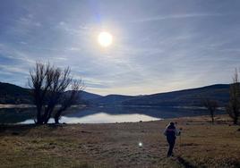 El pantano González Lacasa y la presa de Enciso, en imágenes