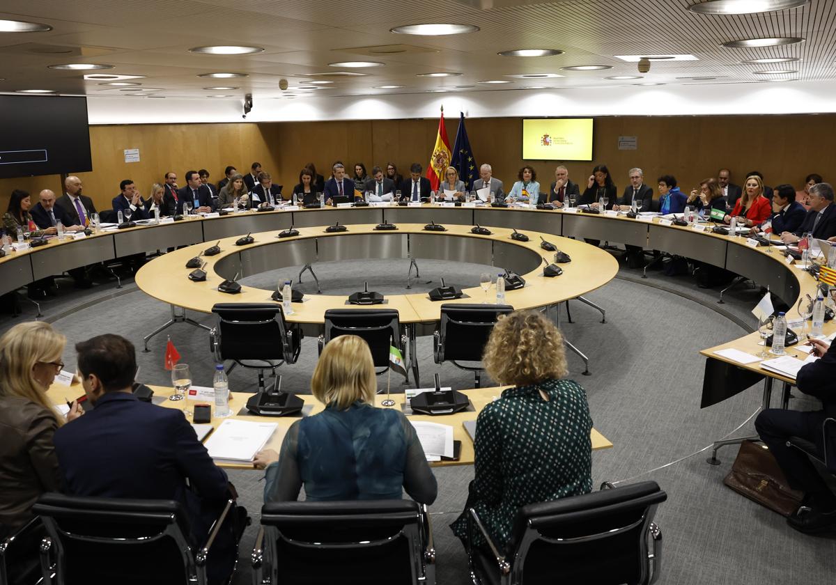 El Consejo de Política Fiscal y Financiera, reunido hoy en Madrid