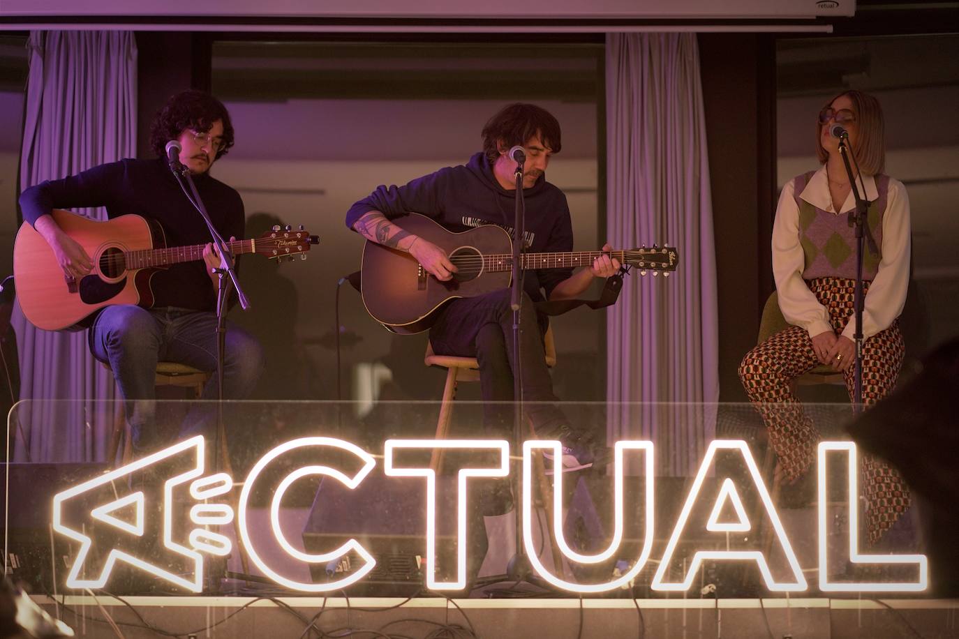 Lory Meyers, en la presentación de Actual en Madrid.