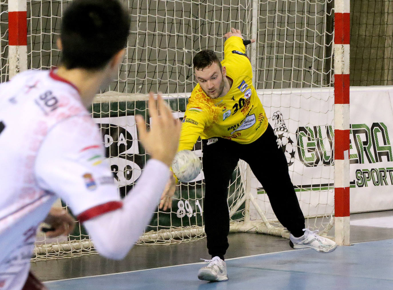 Las imágenes del Ciudad de Logroño-Ademar de León