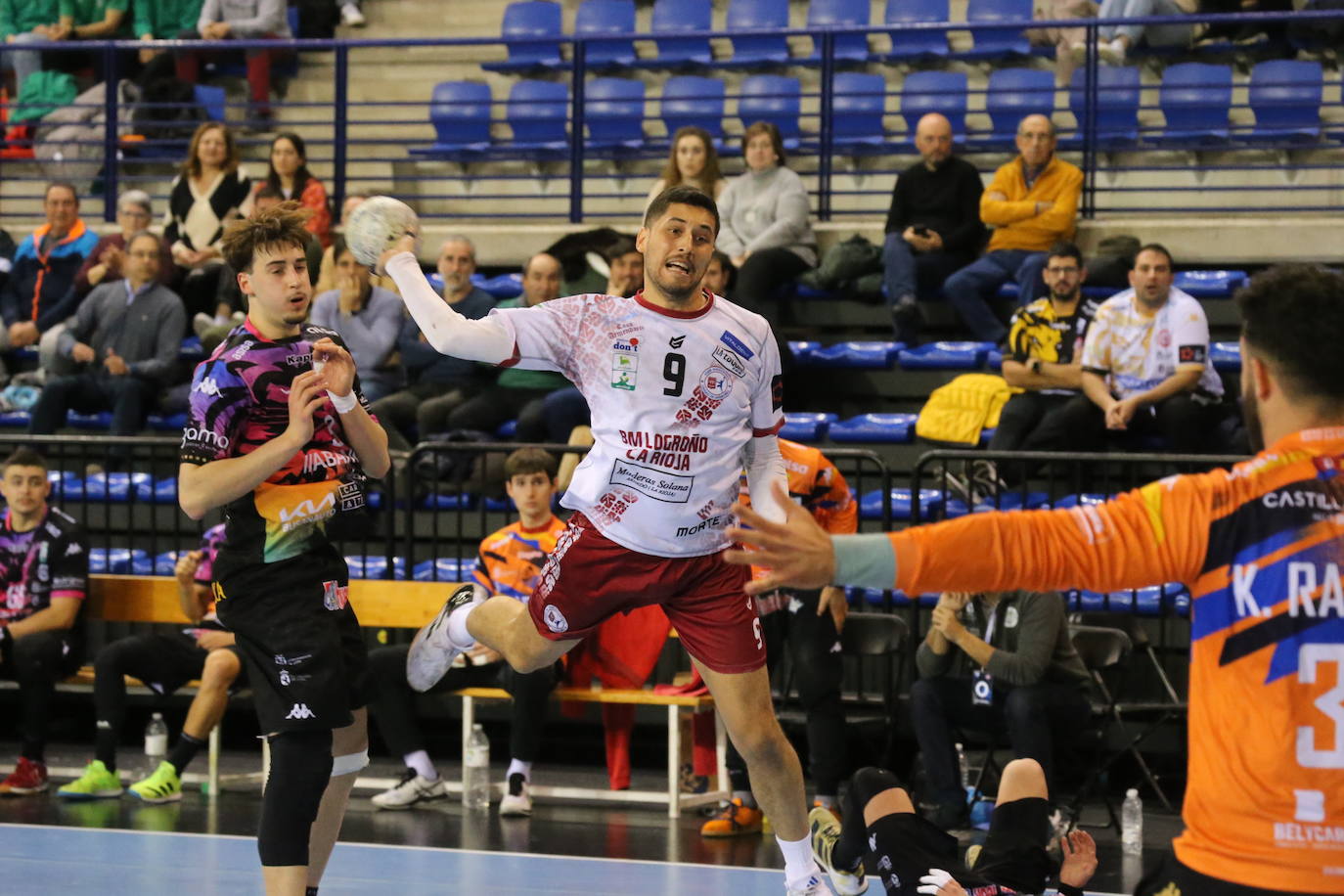 Las imágenes del Ciudad de Logroño-Ademar de León