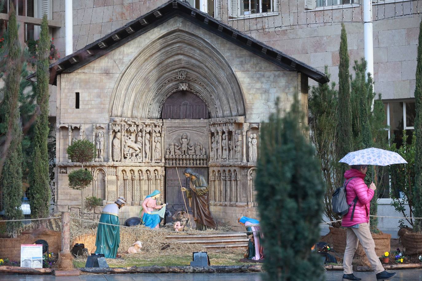 Imágenes del Belén de Logroño