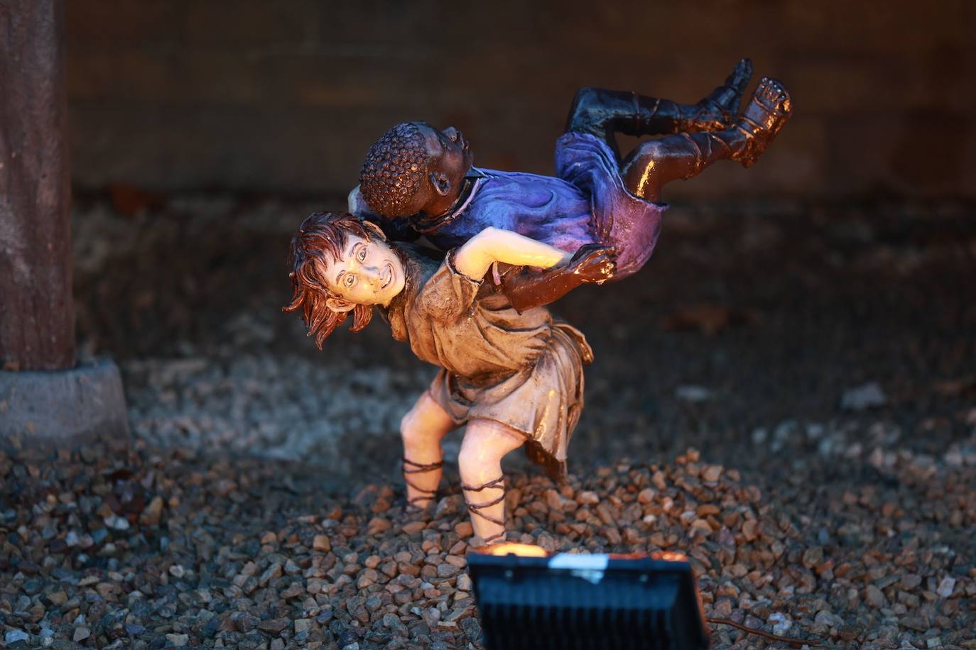 Imágenes del Belén de Logroño