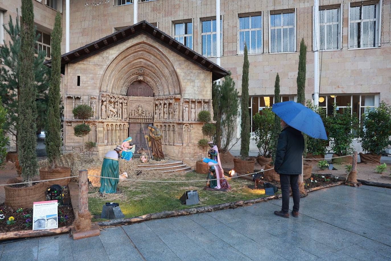 Imágenes del Belén de Logroño