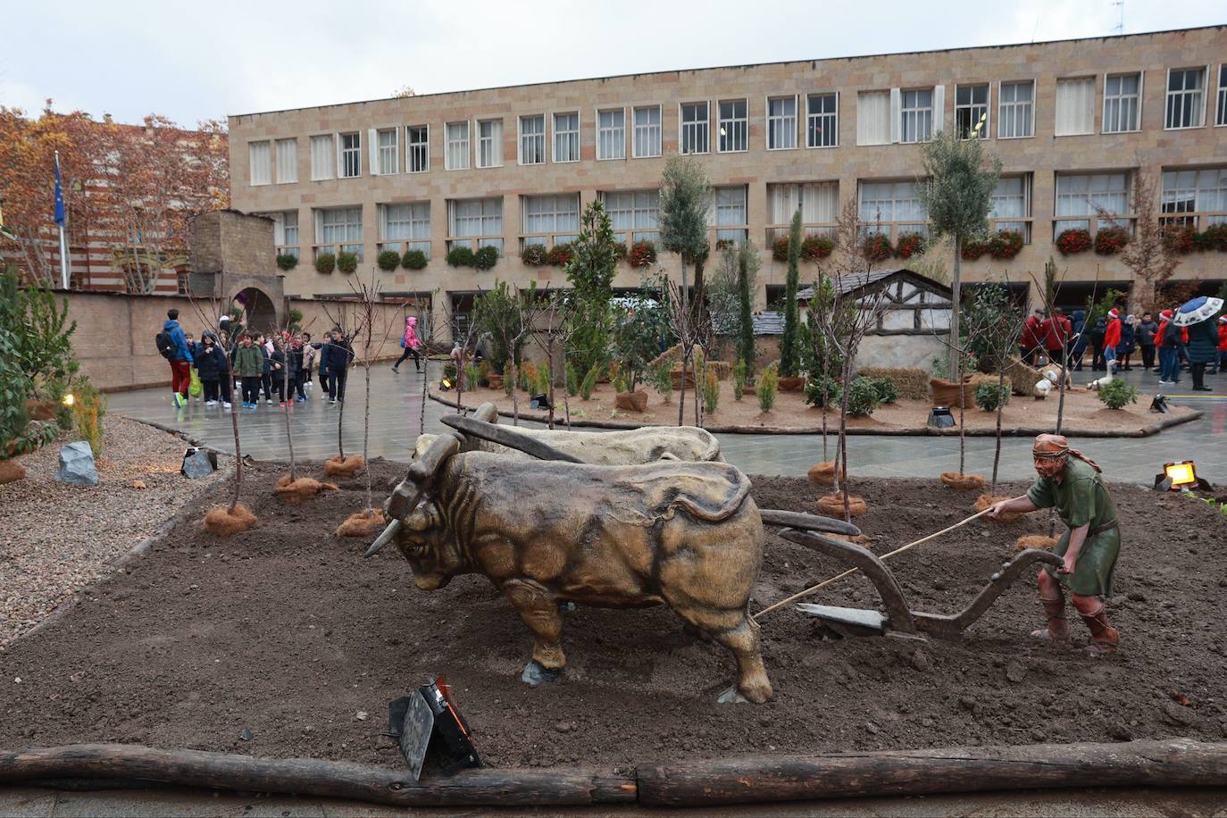 Imágenes del Belén de Logroño