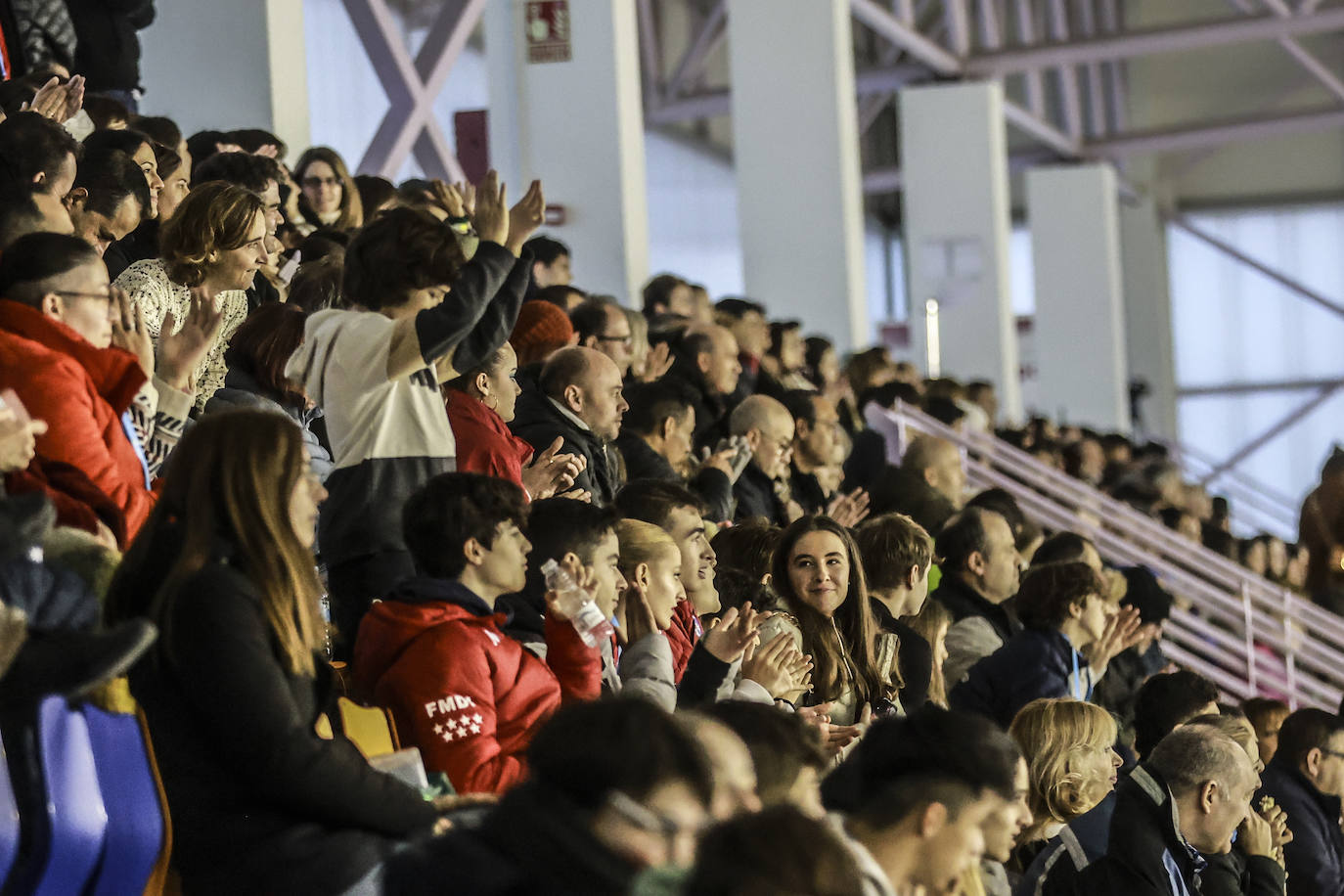 Segunda jornada del Campeonato de España de patinaje sobre hielo