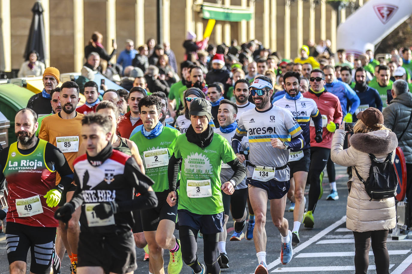 Las imágenes de la carrera popular Virgen de la Esperanza