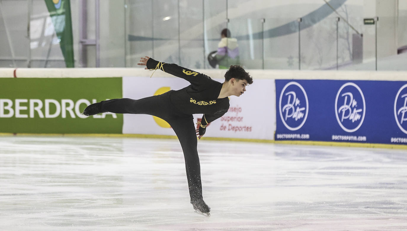 Tercera jornada del Campeonato de España de patinaje sobre hielo