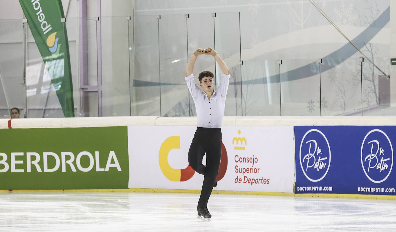 Tercera jornada del Campeonato de España de patinaje sobre hielo