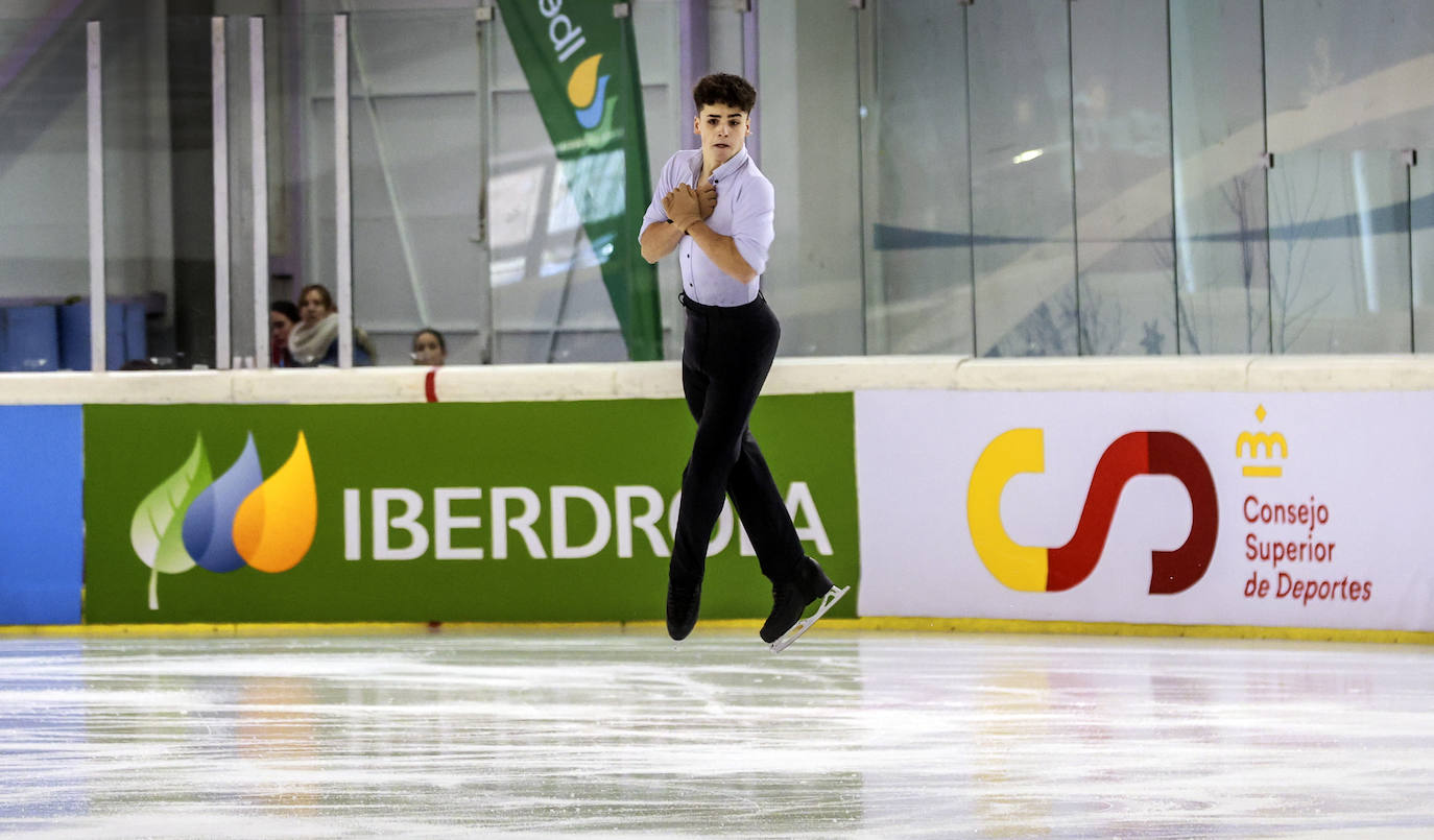 Tercera jornada del Campeonato de España de patinaje sobre hielo