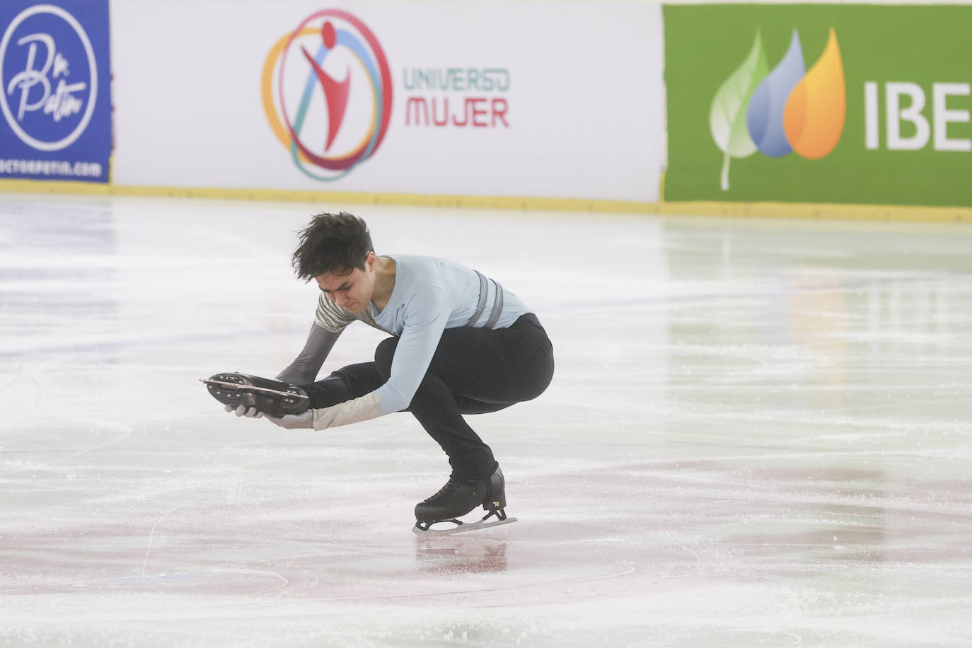 Tercera jornada del Campeonato de España de patinaje sobre hielo