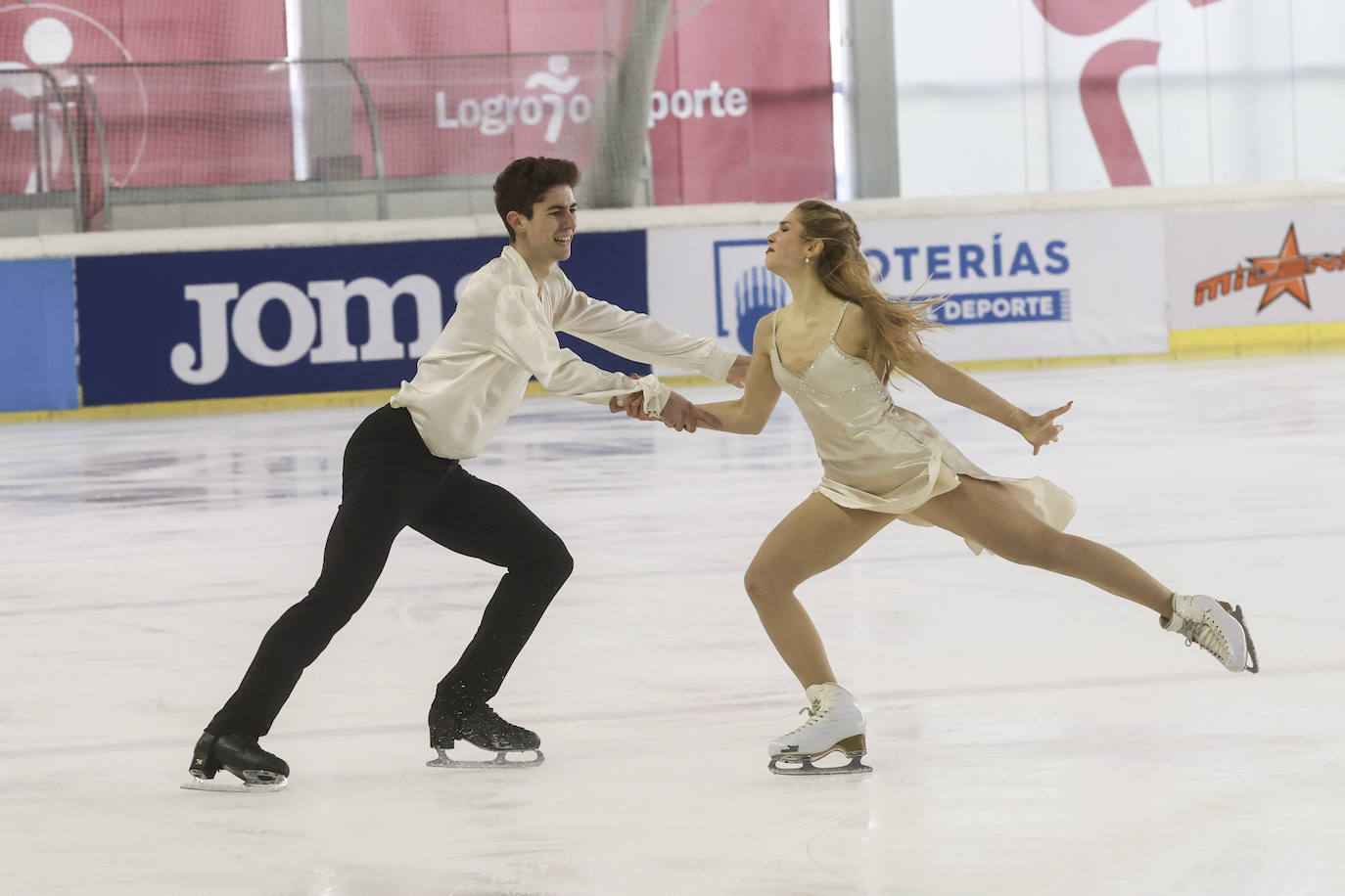 Tercera jornada del Campeonato de España de patinaje sobre hielo