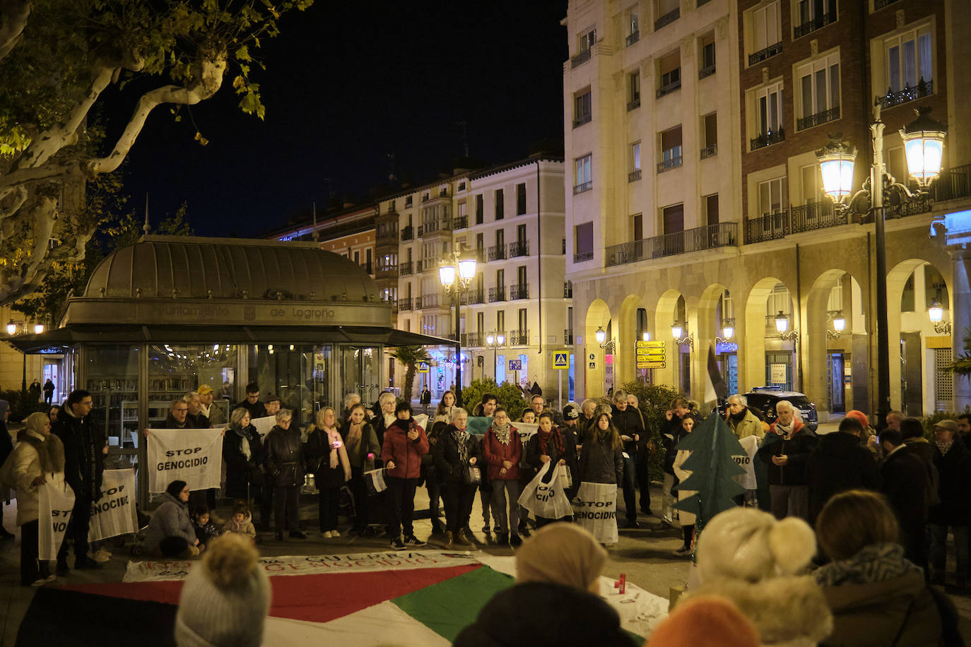 Manifestación contra la guerra en Gaza