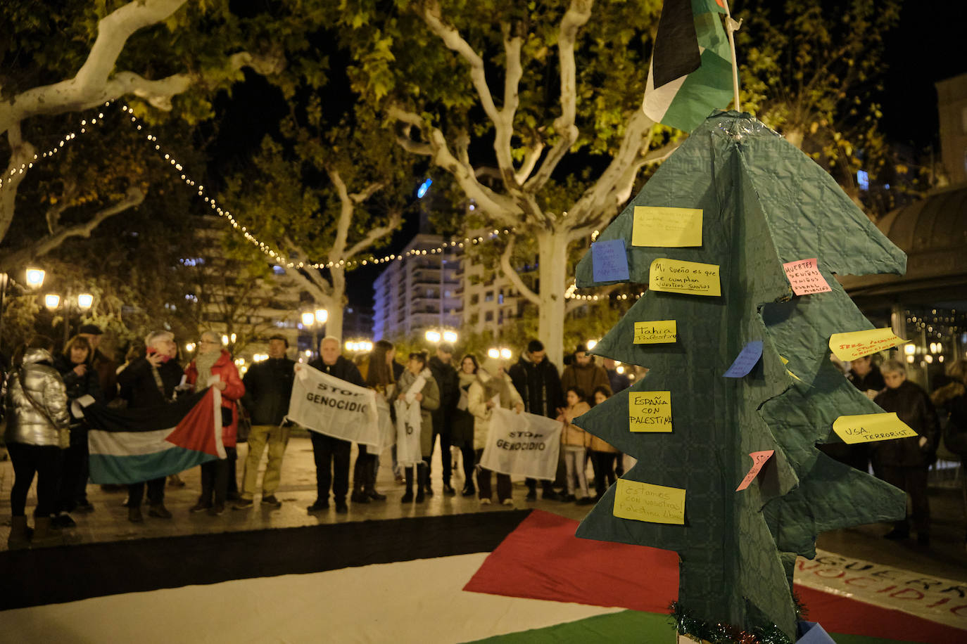 Manifestación contra la guerra en Gaza