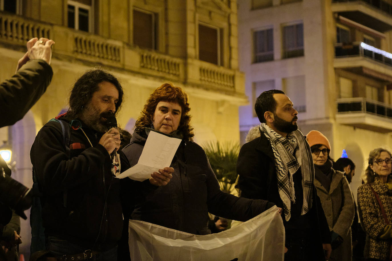 Manifestación contra la guerra en Gaza