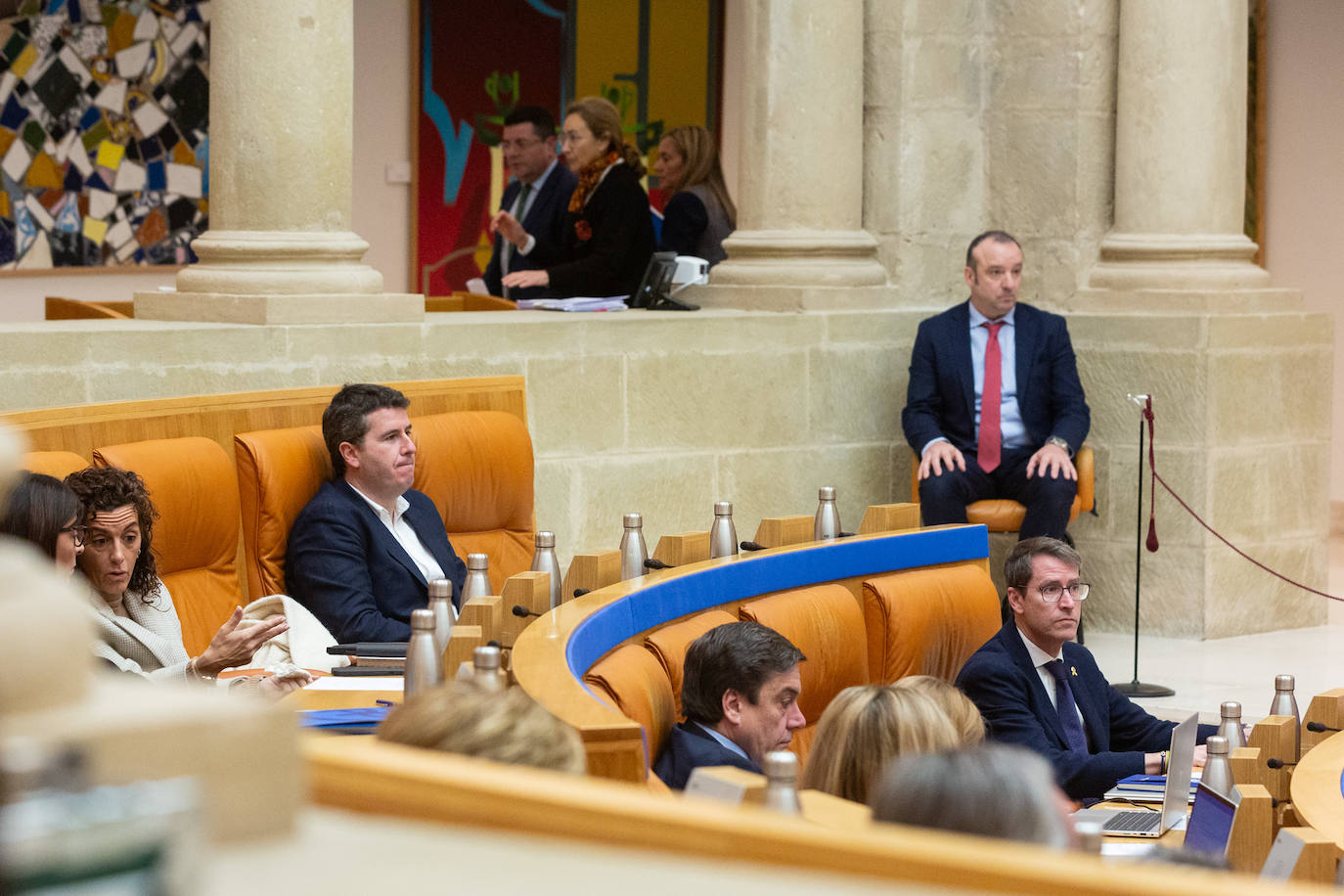 Las imágenes del Pleno del Parlamento de La Rioja