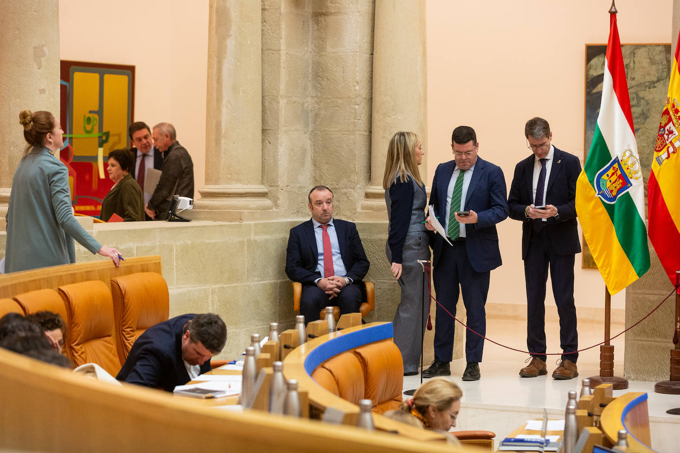 Las imágenes del Pleno del Parlamento de La Rioja