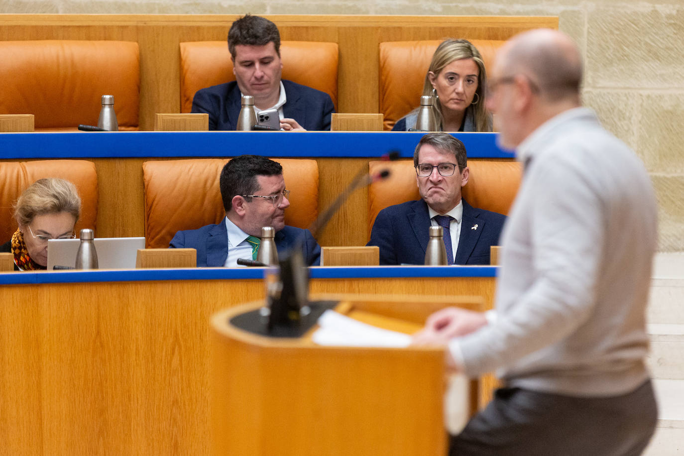 Las imágenes del Pleno del Parlamento de La Rioja