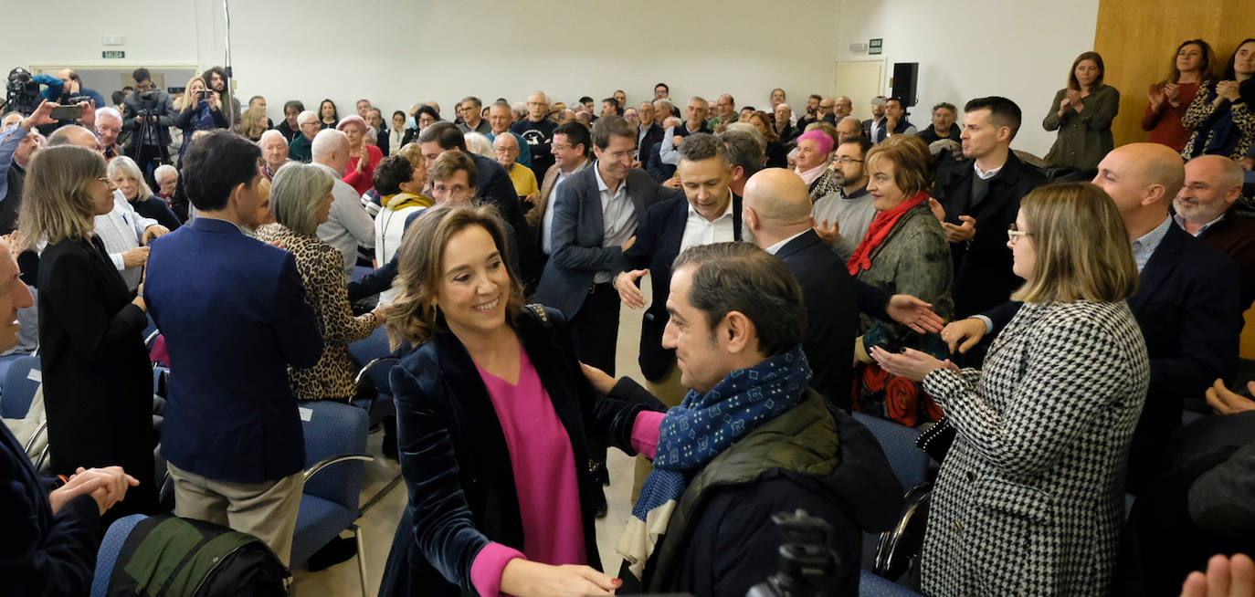 Fotos: Almeida y Gamarra acompañan a Conrado Escobar en su presentación como candidato a la Alcaldía de Logroño