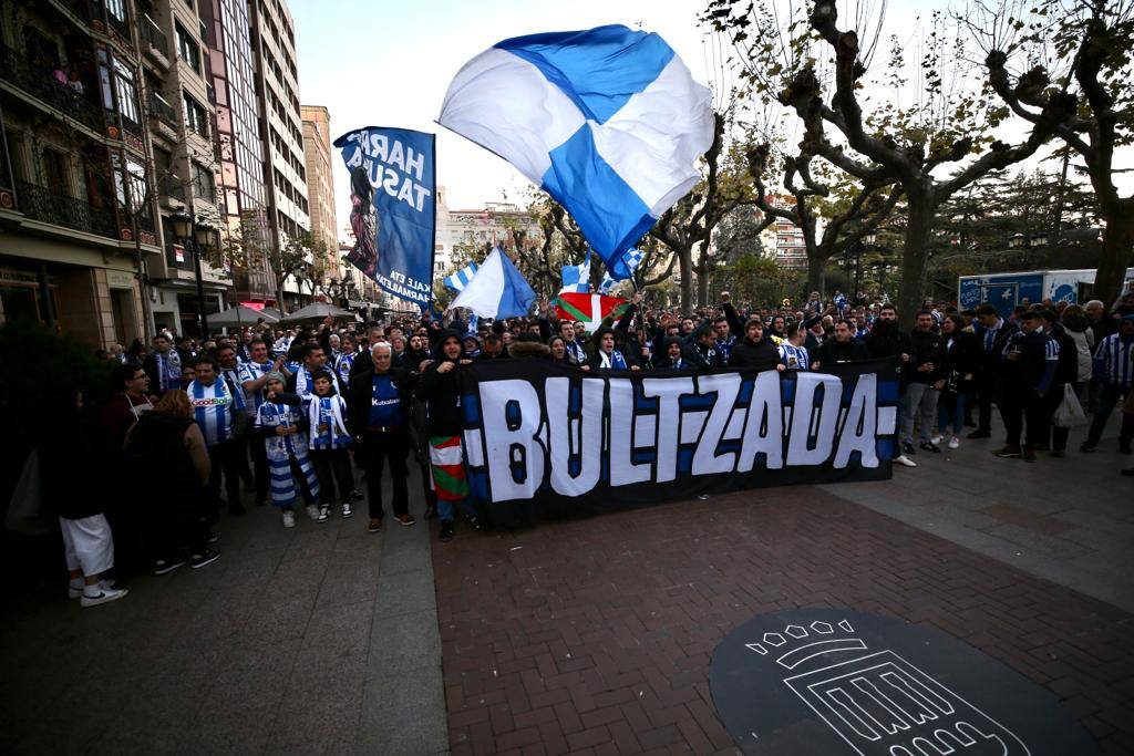 Fotos: El recorrido de los donostiarras del Espolón a República Argentina