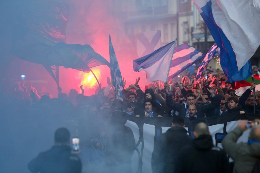 Fotos: El recorrido de los donostiarras del Espolón a República Argentina